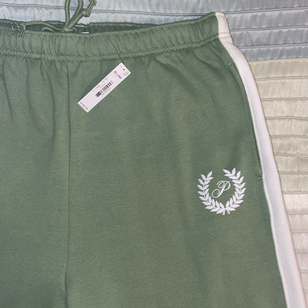 Victoria Secret Sage Green PINK XL Sweatpants